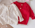 Cute Kids Children Girls Fall Autumn Sweaters Ooutwear Coat  children Girls Long Sleeve Toddler Winter Toddler Cardigan Sweater