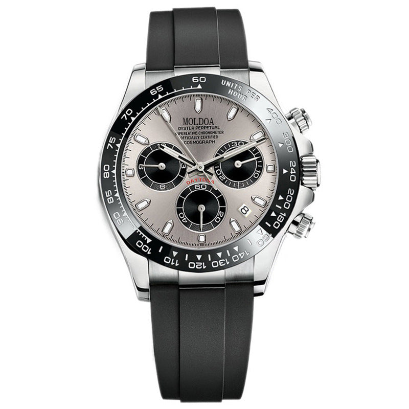 Foreign Trade Hot-Selling Daytona Men's Watch, Fully Automatic Watch, Luminous, Waterproof, Multi-Function Chronograph Watch, Men's Quartz Watch