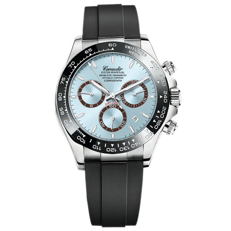 Foreign Trade Hot-Selling Daytona Men's Watch, Fully Automatic Watch, Luminous, Waterproof, Multi-Function Chronograph Watch, Men's Quartz Watch