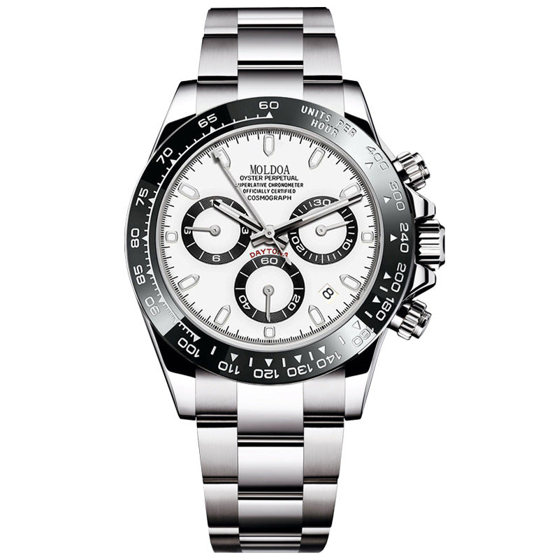 Foreign Trade Hot-Selling Daytona Men's Watch, Fully Automatic Watch, Luminous, Waterproof, Multi-Function Chronograph Watch, Men's Quartz Watch