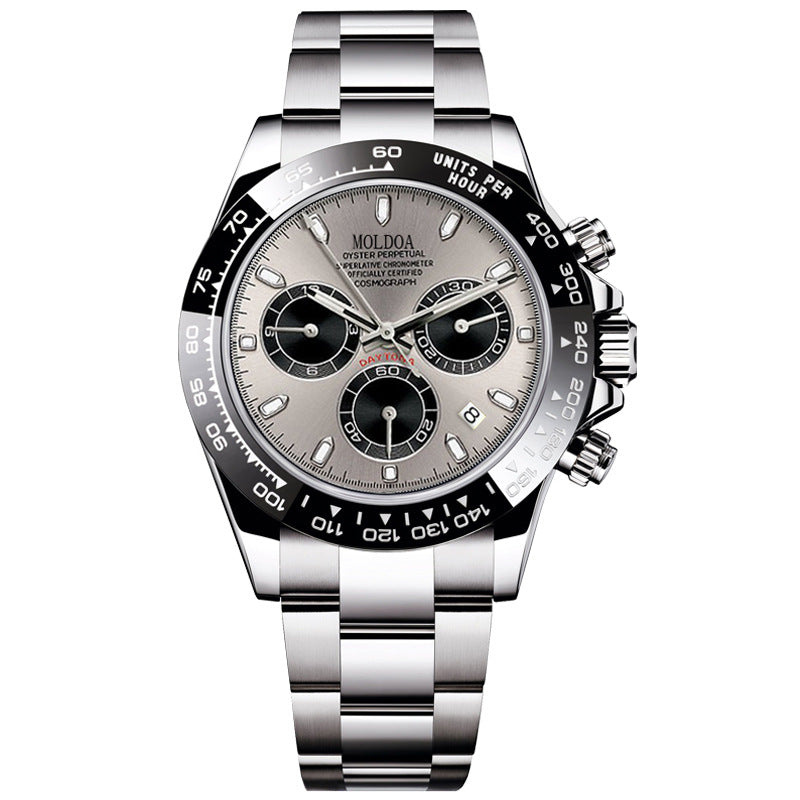 Foreign Trade Hot-Selling Daytona Men's Watch, Fully Automatic Watch, Luminous, Waterproof, Multi-Function Chronograph Watch, Men's Quartz Watch