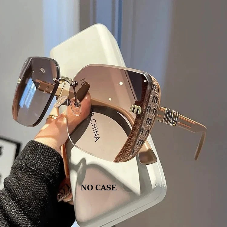 Classic Fashion Sunglasses Women Luxury Glamour Men Brand Glasses Square Stylish Unisex UV400 Shades