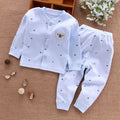 Baby Clothes Underwear R Kids Tops Pants Newborn Pajama Suit Home 100% Cotton Sets Boy Girls Warm Autumn Children's Clothing