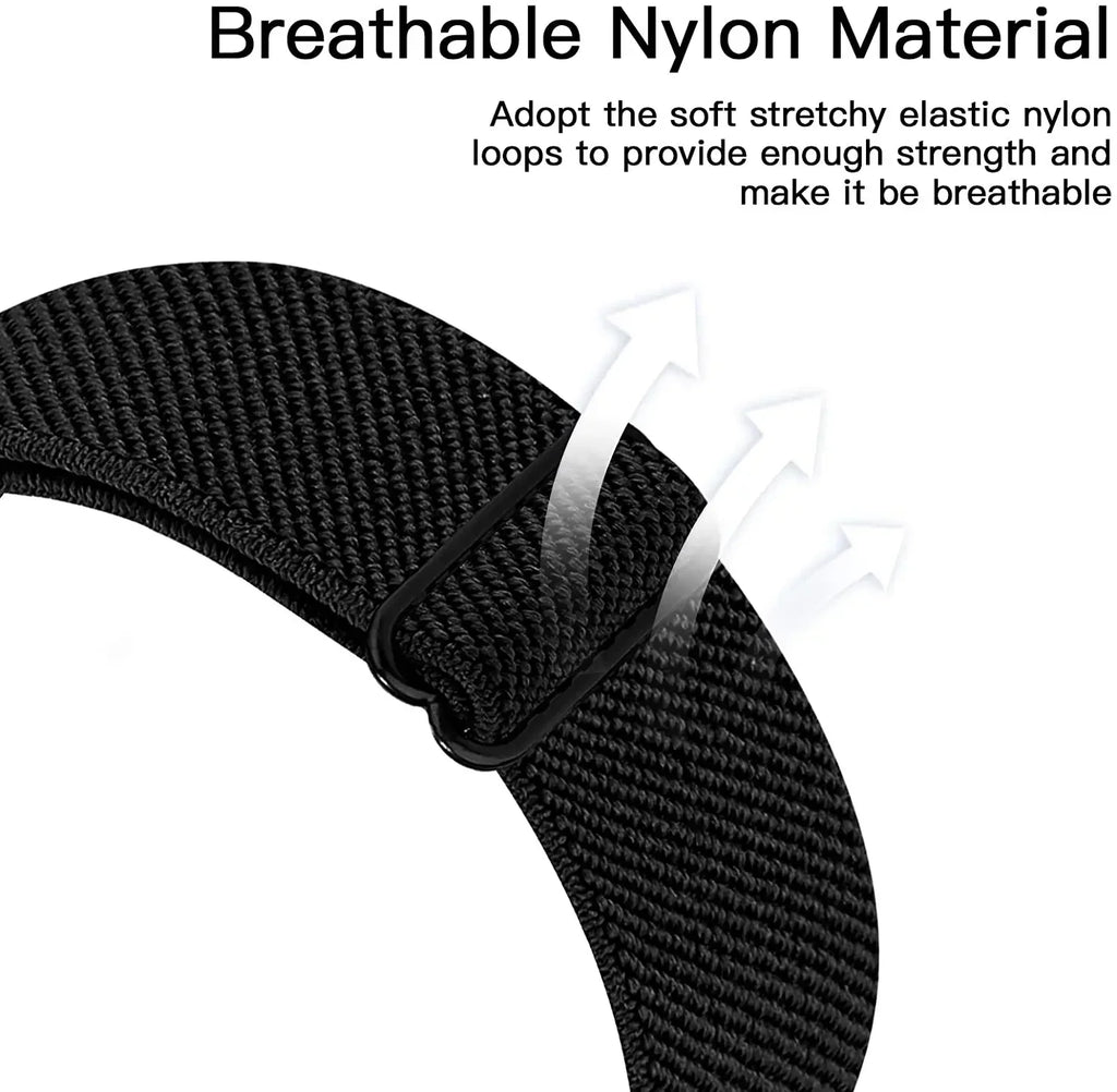 2025 New Nylon Loop Strap For Huawei Watch Fit 4 Pro 3 Elastic Weave Bracelet Accessories For Huawei Fit4 Fit3 Fit4Pro Watchband