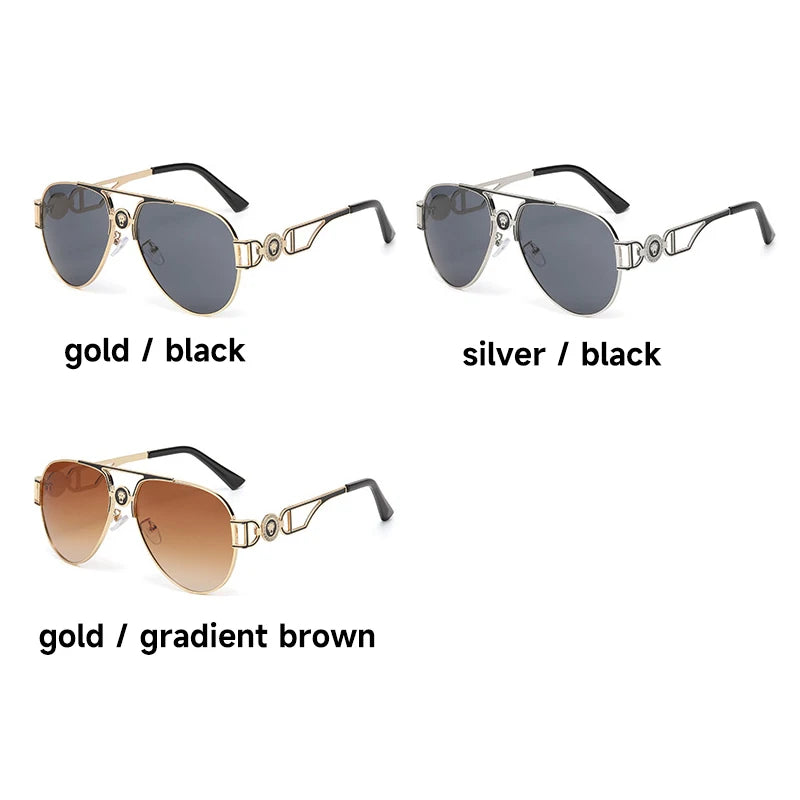 New Pilot Sunglasses For Men And Women Brand Designer Shades Outdoor Fashion Eyewear UV400 Sun Glasses