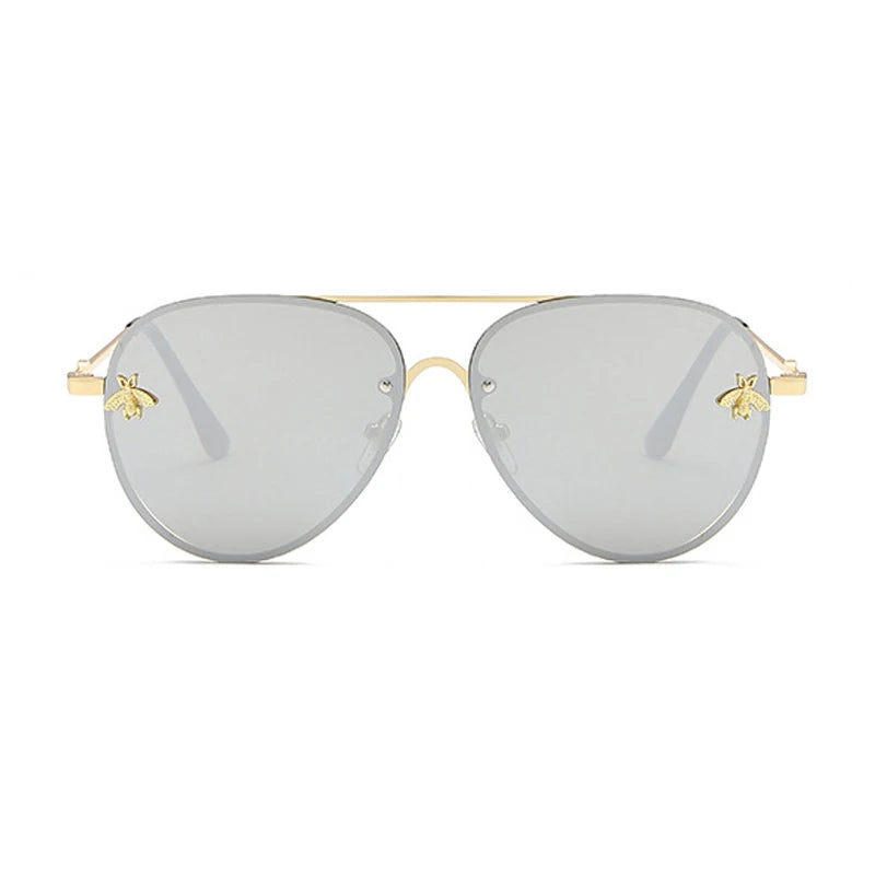 SUGLAU Luxury Brand Fashion Rimless Sunglasses Casual Driving Sun Glasses Business Shopping Unisex Shades Oculos De Sol UV400