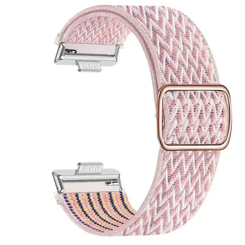 2025 New Nylon Loop Strap For Huawei Watch Fit 4 Pro 3 Elastic Weave Bracelet Accessories For Huawei Fit4 Fit3 Fit4Pro Watchband