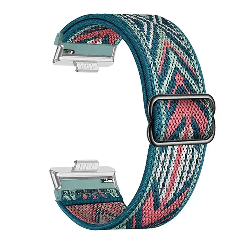 2025 New Nylon Loop Strap For Huawei Watch Fit 4 Pro 3 Elastic Weave Bracelet Accessories For Huawei Fit4 Fit3 Fit4Pro Watchband