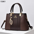 New Woman shoulder bag Large capacity Handbag for Women Crossbody bag pattern PU Portable bucket bag ladies messenger bags