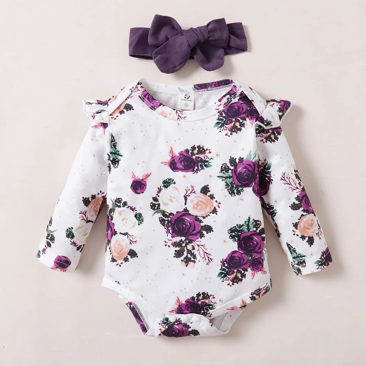 Winter  Newborn   Infant  0-1 Years Old  Baby Girls  Baby  Set  Long-Sleeved  Soft Fashion   A  Princess  Strappy  Skirt  Suit