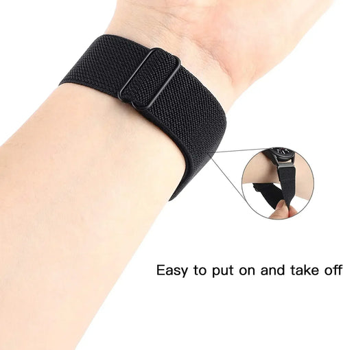 2025 New Nylon Loop Strap For Huawei Watch Fit 4 Pro 3 Elastic Weave Bracelet Accessories For Huawei Fit4 Fit3 Fit4Pro Watchband