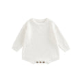 Baby Rompers Cotton Knit Clothes Newborn Infants Solid Color Playsuits Boys and Girls Sweater Jumpsuits Babies Clothing