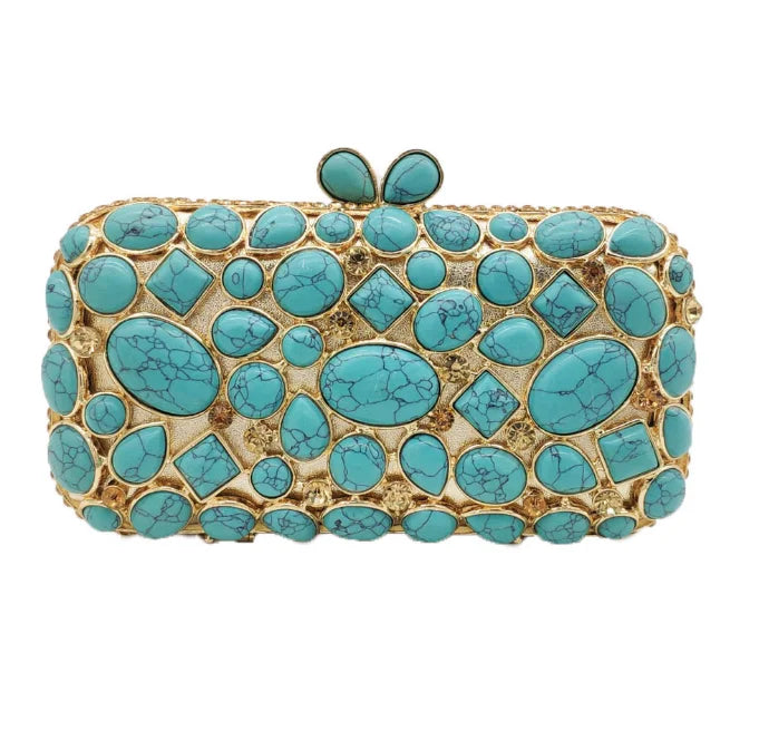 Women Pink Shell Clutch Purse Lady Stones Minaudiere Purses Party Dinner Rhinestone Handbags Crystal Evening Bags and Clutches