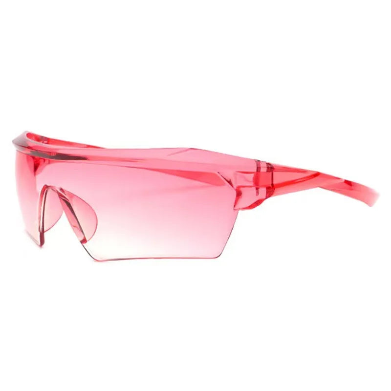 New Joined Body Square Sunglasses Women's Brand Designer Fashion Sun Glasses Women Outdoor Travel Eyewear UV400 Oculos
