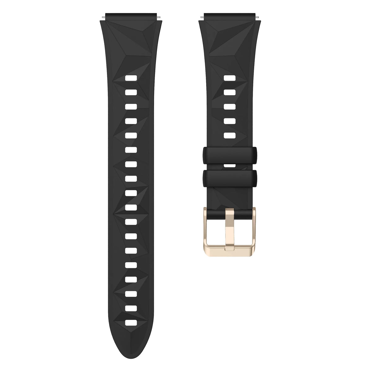 18mm Watchstrap for Huawei Watch GT5 Pro 42mm Rose Gold Buckle Replacement Band for Huawei GT5 Pro 42mm Quick Release Strap
