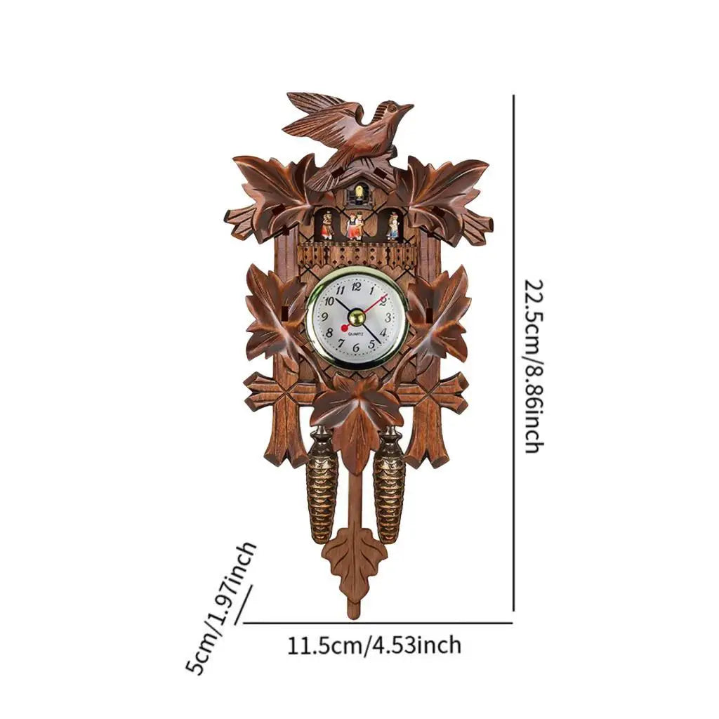 Vintage German Cuckoo Clock Clock Home Living Room Bedroom Decor