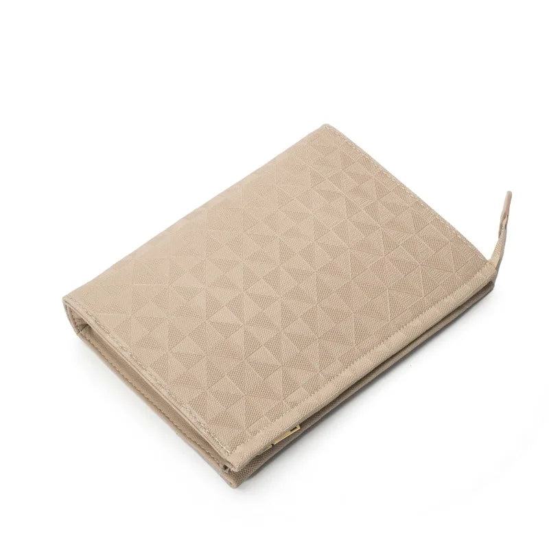 Fashion Men's Clutch Bag Classic Simple Underarm Clamp Leather Bag High Quality Embossed Storage Bag Designer Luxury Handbags