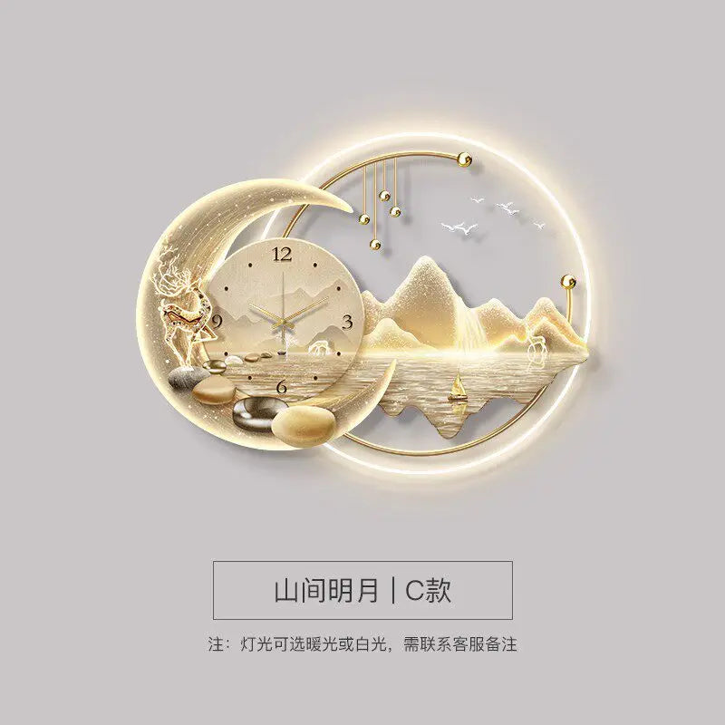 Home Living Room Wall Clock Decorations Office Silent Movement Wall Clock Modern Decor Mecanismo Reloj Pared Bedroom Stuff