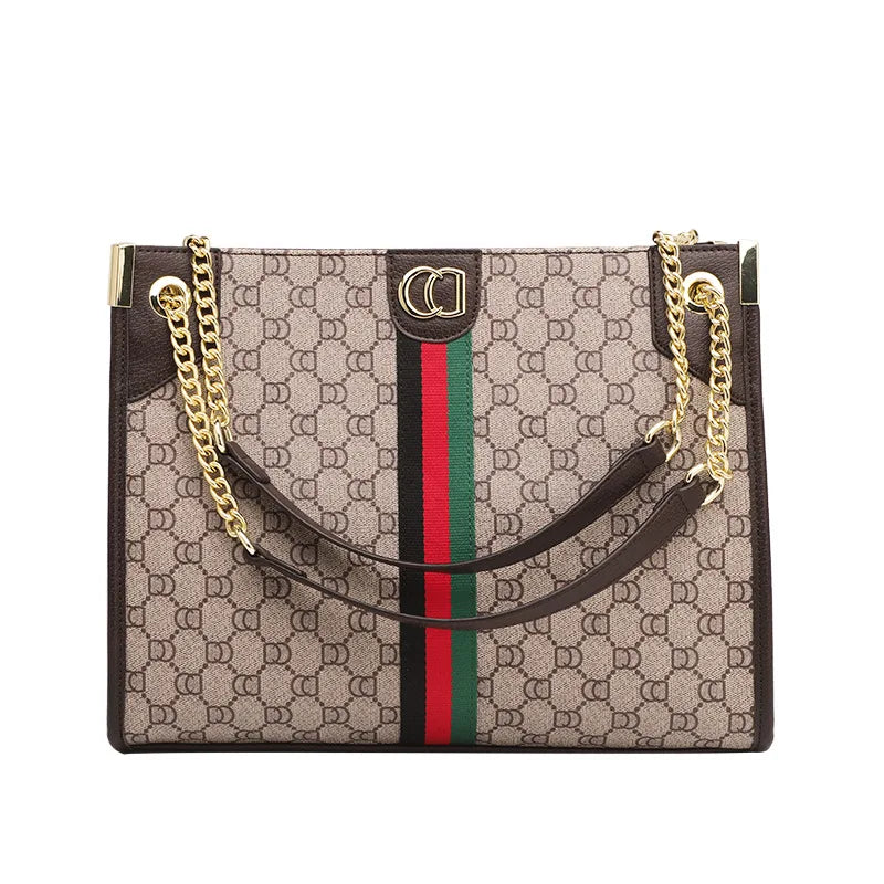 Luxury Women's High-End Fashionable Tote Bag Large Capacity Exquisite Shoulder Bag