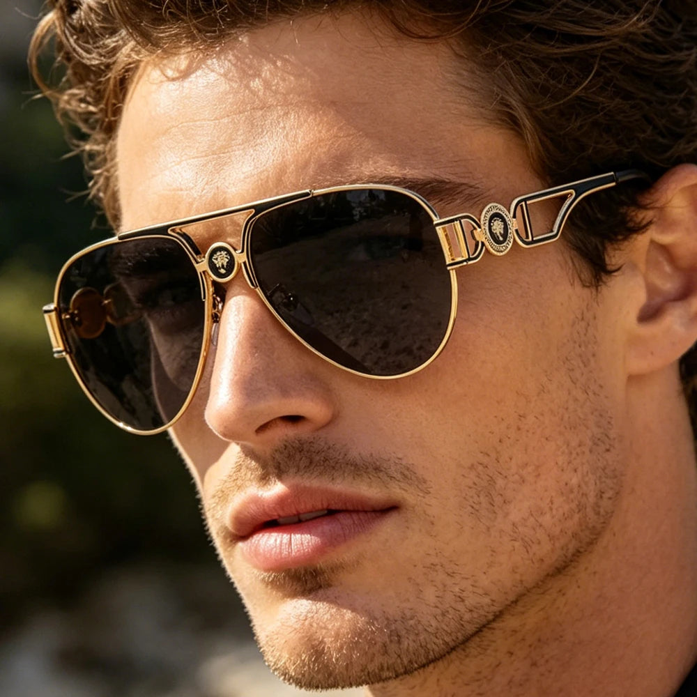 New Pilot Sunglasses For Men And Women Brand Designer Shades Outdoor Fashion Eyewear UV400 Sun Glasses