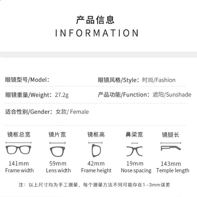 Brand Designer Women's Sunglasses Metal Rimless Design Sunglasses UV400 Sunshade Glasses Women Sunscreen Sun Glasses