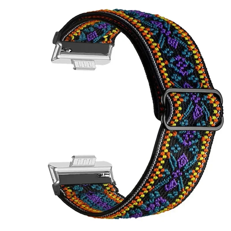 2025 New Nylon Loop Strap For Huawei Watch Fit 4 Pro 3 Elastic Weave Bracelet Accessories For Huawei Fit4 Fit3 Fit4Pro Watchband