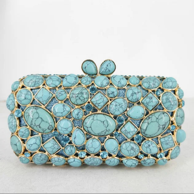 Women Pink Shell Clutch Purse Lady Stones Minaudiere Purses Party Dinner Rhinestone Handbags Crystal Evening Bags and Clutches